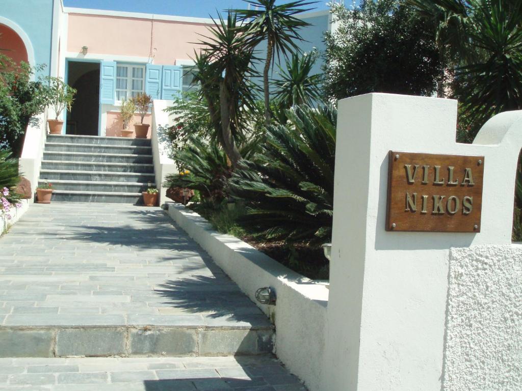 Villa Nikos Karamolegkos Kamari Экстерьер фото